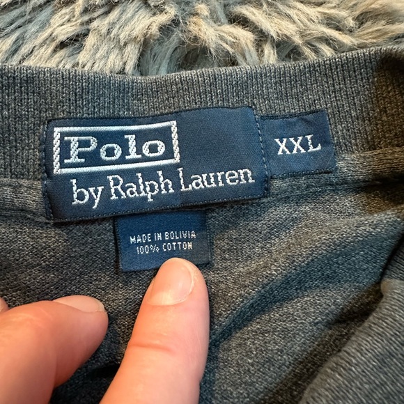 POLO by Ralph Lauren Men Polo Shirt Size XXL Made in Bolivia - Picture 5 of 6